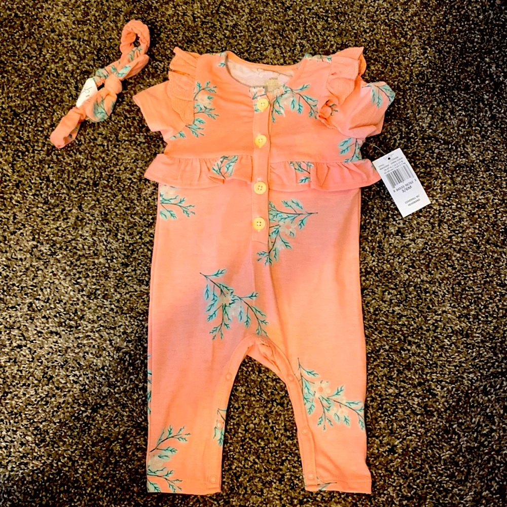 Jessica Simpson coverall with bow